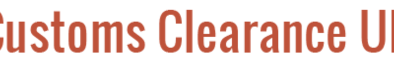 Customs Clearance UK